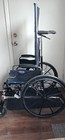 Title  2 Manual Wheelchairs     Invacare Recliner   Medline K1 Folding Chair  fast