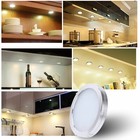 3 6pcs Under Cabinet Lighting Led Light Kit Closet Kitchen Puck Lights Hardwired