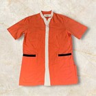 Disney Worldwide Services Cast Member Uniform Orange Employee Vented