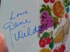 Gene Wilder Signed Autographed 8x10 Photo Inscribed  love  Willy Wonka Jsa Coa C