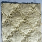 Scalamandre  Vintage Dupioni Quilted Silk Pastel Light Green Fabric- By The Yard