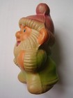 Soviet Ussr Vintage Rubber Fairytale Gnome Toy Made In The 1950s-1960s   