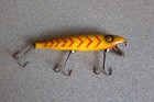 Vintage Pflueger Palomine 5043 Minnow  Wood  Painted Eyes