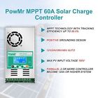 Us Stock Mppt 60amp Solar Charge Controller 12v 24v 36v 48v Dc Battery Regulator