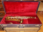 Vintage Silvertone  buescher  Bb Tenor Saxophone With Original Hsc 