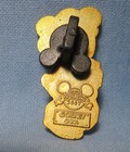 Christmas Santa Minnie Mouse 2007 Disney Souvenir Rhinestone Trading Pin