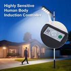 Solar Street Light Led Dusk To Dawn Outdoor Yard Flood Security Waterproof Lamp