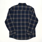 Weatherproof Vintage Mens Plaid Long Sleeve Button Down Flannel Shirt - Size L