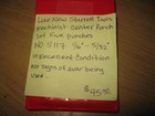 Starrett Tools S117 5pc Center Punch Set 1 16 -5 32    new 