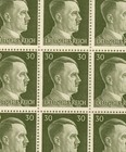 Stamp Germany Mi 794 Sc 519 Sheet 1941 Wwii War War Era Hitler Mnh F