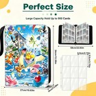 Pokemon Trading Card Binder Holder Case Album Book Sheet 50 Sheets 900 Slot    