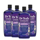 Foaming Bath With Pure Epsom Salt  Melatonin Sleep Soak With Essential Oil Bl   