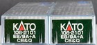     Kato  106-2101 E8 9 A a Locomotive Set For The Cb q  burlington  