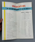 1956 John Deere Ground Driven Manure Spreaders Farm Advertising Vintage Brochure