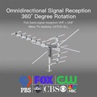 990 Miles Amplified Outdoor Tv Antenna Motorized V uhf Hdtv 1080p 4k 360   Rotate