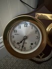 Vintage Chelsea Ships Bell Clock And Barometer  Good Working Condition 