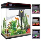 10 Gallon Fish Tank  Betta Fish Tank Small Aquarium Starter Kits Self Cleaning 