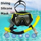 Adult Anti-fog Goggles Snorkel Mask Set Diving Silicone Diver Swimming Snorkel