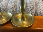 Vintage Brass 6    Pair Set Taper Candle Holder Candlestick Signed England