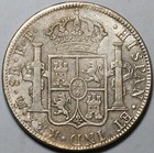 1776 Mexico 8 Reales Charles Iii Contemporary Ctf Coin  25060901r 