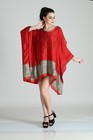Women s Hooded Top Printed Long Kaftan Dress Slit Sleeve Wholesale Mix Lot 10pc