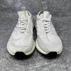 Adidas Pureboost Go Mens Shoes Size 10 White Grey Sneakers Knit Stretch