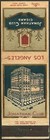 Nice Early   Jonathan Club Cigars   Matchbook Cover Los Angeles  Ca California