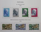 Portugal  - 1963 - Lot Of Stamps On Album  Page - Used   Mh