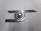 Starrett No 360 Protractor In Wooden Case Incomplete