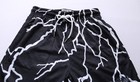 Bigger Than Basketball Unisex Kids Lightning Strike Shorts Bl1 Black Youth Large