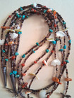 4 Strand Multi Beads   Fetishes Necklace Amazing Mix Of Beads Make Offers 