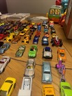 Huge Lot Of 85 Diecast Cars Hot Wheels Matchbox Maisto Loose Mixed Lot Used