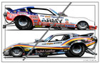 Snake   Mongoose  6  Funny Cars 54x35  Shop Banner Fc072