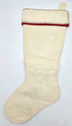 Bucilla Style Felt Christmas Stocking Sequin Tree Train Angel Handmade Vtg 19 In