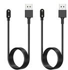  2-pack  3 3ft Smart Watch Charger Magnetic Usb Charging Cable For Letsfit 