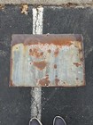 Caution Active Railroad Crossing Metal Road Highway Sign Rare 1950s-60s Era