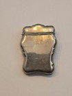 Antique Art Nouveau Sterling Silver Match Safe With Nude Reposse