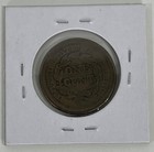 1851 Braided Hair Large Cent     Free Us Shipping