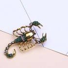 Scorpion Insect Brooch Enamel Pin Metal Lapel Pin Men Jewelry Gifts Brooches