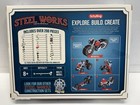 Steel Works Construction Building Kit Stw5 Build 5 Model W  Wheels New 200 Piece