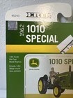 Ertl 1 64 Scale 1962 John Deere 1010 Special Wide Front Tractor Collector Card