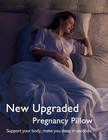 Pregnancy Pillow  Original F Shaped Maternity Pillow For Pregnant Women With Adj