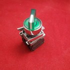 4pcs 22mm Illuminated Selector Switch 2 Position Fits Green Xb4bk123b5 24v Ac dc