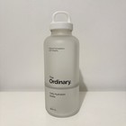 The Ordinary Daily Hydration Water Bottle 500 Ml Glass Clear white Screw Cap