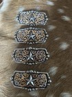 Bob Berg Vintage Western Star Conchos  Set Of 4 
