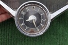 1955 1956 Chevrolet Belair Dash Speaker Cover With Clock And Emblem 55 56 Chevy