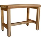 Earthyteak Classic 24 In  Teak Shower Bench