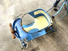 Retro 1940 s -50 s Vintage Antique Baby Walker Buggy Stroller