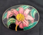 Vintage Cloisonne Brooches Floral Unicorn Earrings Lot Of 4 Pcs  sbb 