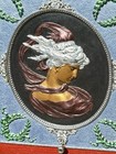Antique Cast Iron Fireplace Summer Cover Ornate Painted Victorian C1880   s  27325
